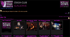 Desktop Screenshot of galerie.crash-club.cz